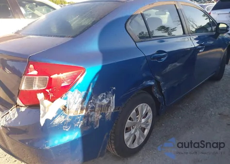 2012 Honda Civic Lx from USA, damaged, VIN 19XFB2F56CE027993